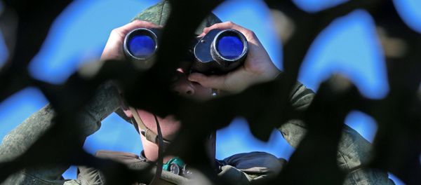Military exercises at the Lithuania-Russia border - Sputnik International