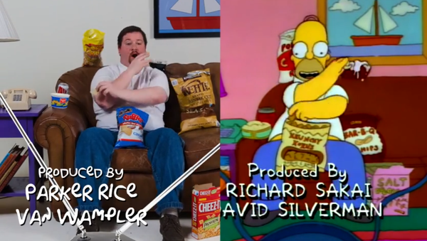 How to Be Homer Simpson: Lesson One – Snacking - Sputnik International
