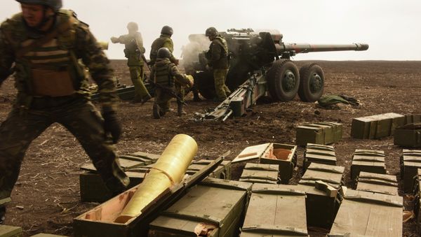 The US Army is hoping to benefit from the ongoing conflict in Ukraine in perhaps one unexpected way: by collecting what they say could be useful intelligence about Russian military technology. The US Army is hoping to benefit from the ongoing conflict in Ukraine in perhaps one unexpected way: by collecting what they say could be useful intelligence about Russian military technology. - Sputnik International