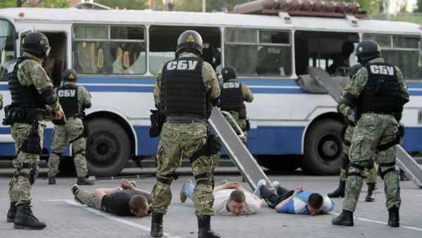 Officers of Ukraine’s special unit Security Service - Sputnik International