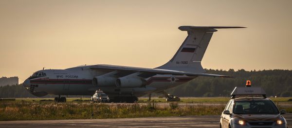 An EMERCOM Il-76 airplane - Sputnik International
