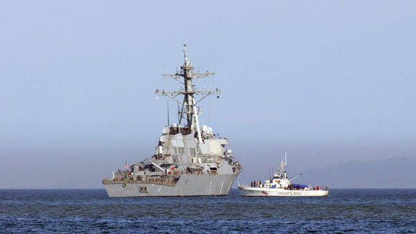 The USS Barry, an Arleigh Burke class guided-missile destroyer - Sputnik International