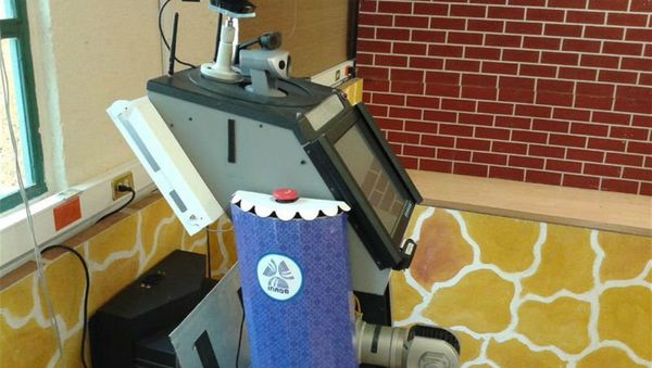 This robot, called Sabina, can learn through voice commands or demonstration. This robot, called Sabina, can learn through voice commands or demonstration. - Sputnik International