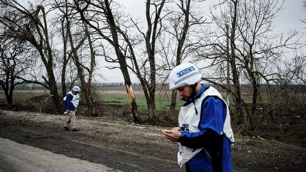 International observers of the Organization for Security and Co-operation in Europe (OSCE) International observers of the Organization for Security and Co-operation in Europe (OSCE) - Sputnik International