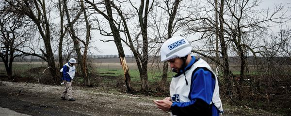 International observers of the Organization for Security and Co-operation in Europe (OSCE) International observers of the Organization for Security and Co-operation in Europe (OSCE) - Sputnik International