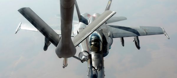 A senior military official said that American tankers will begin refueling Saudi warplanes. - Sputnik International