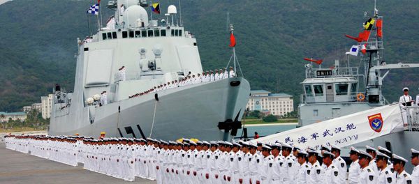 Chinese naval fleet - Sputnik International