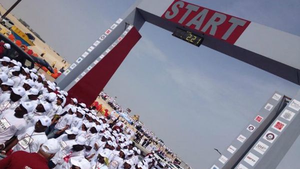Qatar forced effectively enslaved day laborers to run, thinking it would improve the image of the country tarnished by the conditions in which the workers are living and working. - Sputnik International