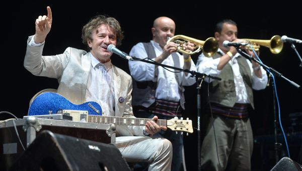 Goran Bregovic concert with orchestra in Moscow GlavClub Goran Bregovic concert with orchestra in Moscow GlavClub - Sputnik International