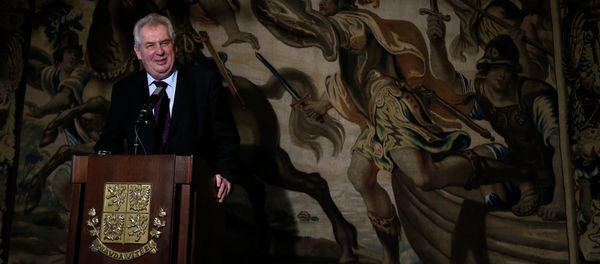 Czech Republic's President Milos Zeman Czech Republic's President Milos Zeman - Sputnik International