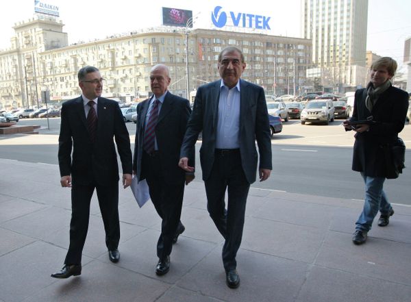 Syrian opposition delegates in Moscow - Sputnik International