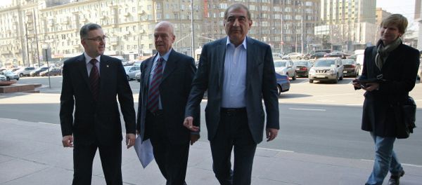 Syrian opposition delegates in Moscow Syrian opposition delegates in Moscow - Sputnik International
