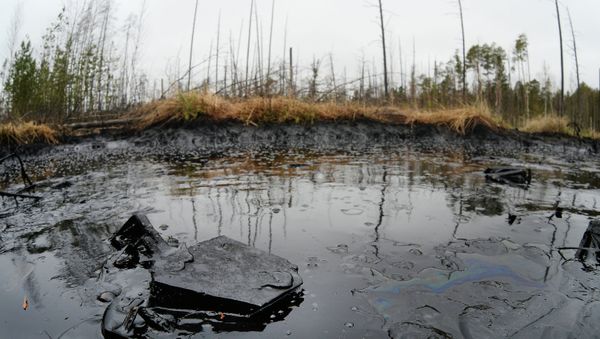 Oil spill - Sputnik International