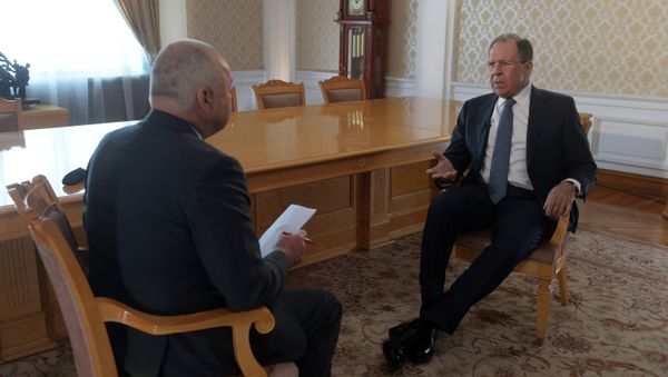 Russian Foreign Minister Sergei Lavrov's interview to Rossiya Segodnya's Director General Dmitry Kiselev Russian Foreign Minister Sergei Lavrov's interview to Rossiya Segodnya's Director General Dmitry Kiselev - Sputnik International