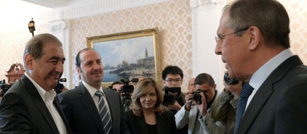 S.Lavrov meets with Syrian Deputy Prime Minister Q.Jamil - Sputnik International