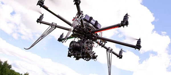 Desert Wolf's Skunk Riot Control Copter pepper-spray drone - Sputnik International