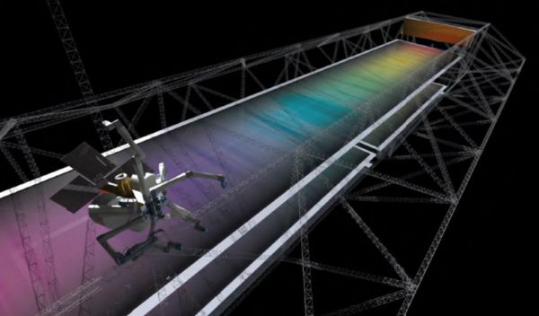 The SpiderFab constructing a spectrographic telescope  - Sputnik International