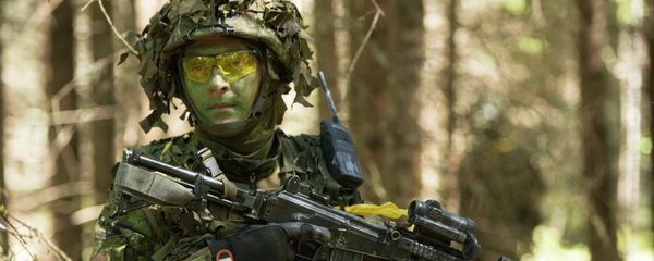 Estonian soldiers take part in an annual military exercise together with several units from other NATO member states on May 18, 2014 near Voru close to the Estonian-Russian border in South Estonia Estonian soldiers take part in an annual military exercise together with several units from other NATO member states on May 18, 2014 near Voru close to the Estonian-Russian border in South Estonia - Sputnik International