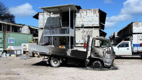 Australian-run detention center in Nauru Australian-run detention center in Nauru - Sputnik International