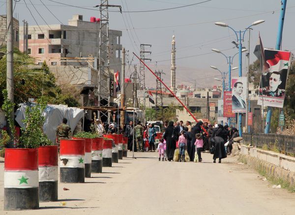 Yarmouk refugee camp in Damascus - Sputnik International