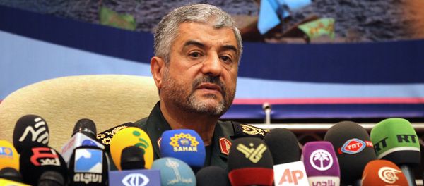 Iranian Revolutionary Guards commander Brigadier General Mohammad Ali Jafari - Sputnik International