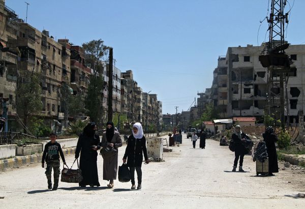 Yarmouk refugee camp in Damascus - Sputnik International