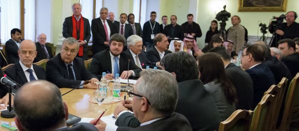 Сonsultations between representatives of the Syrian government and the Syrian opposition in Moscow, Russia, Wednesday, Jan. 28, 2015 Сonsultations between representatives of the Syrian government and the Syrian opposition in Moscow, Russia, Wednesday, Jan. 28, 2015 - Sputnik International