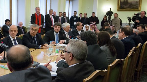 Сonsultations between representatives of the Syrian government and the Syrian opposition in Moscow, Russia, Wednesday, Jan. 28, 2015 Сonsultations between representatives of the Syrian government and the Syrian opposition in Moscow, Russia, Wednesday, Jan. 28, 2015 - Sputnik International