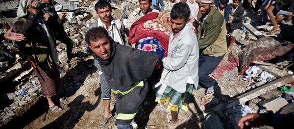 Over 100,000 people have been displaced as a result of the conflict in the war-torn Yemen, International Organization for Migration (IOM) spokesperson Joel Millman told journalists Friday. Over 100,000 people have been displaced as a result of the conflict in the war-torn Yemen, International Organization for Migration (IOM) spokesperson Joel Millman told journalists Friday. - Sputnik International