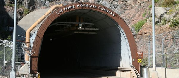 The portal into the bowels of the Cheyenne Mountain complex The portal into the bowels of the Cheyenne Mountain complex - Sputnik International