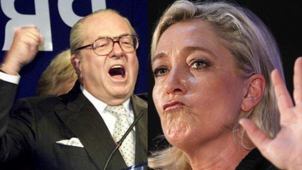 His status as honorary president does not give him the right to hijack the National Front with vulgar provocations seemingly designed to damage me but which unfortunately hit the whole movement, Marine Le Pen said of her father's remarks made in an interview with the far-right magazine Rivarol. His status as honorary president does not give him the right to hijack the National Front with vulgar provocations seemingly designed to damage me but which unfortunately hit the whole movement, Marine Le Pen said of her father's remarks made in an interview with the far-right magazine Rivarol. - Sputnik International