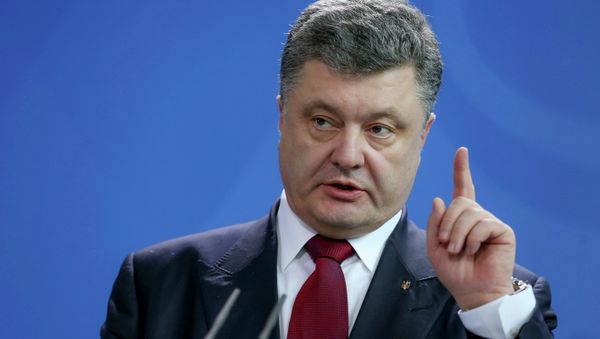 Ukrainian President Petro Poroshenko - Sputnik International