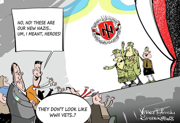 How To Spell ‘Hero’ in Ukraine: N, A, Z, I - Sputnik International
