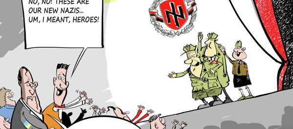 How To Spell ‘Hero’ in Ukraine: N, A, Z, I How To Spell ‘Hero’ in Ukraine: N, A, Z, I - Sputnik International