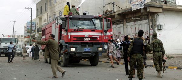 An explosive-laden vehicle detonated in south-central Yemen, killing at least seven and injuring 15 people on Friday, a source in the country's military told Sputnik An explosive-laden vehicle detonated in south-central Yemen, killing at least seven and injuring 15 people on Friday, a source in the country's military told Sputnik - Sputnik International