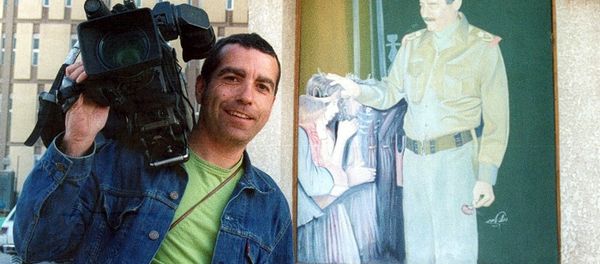 An undated handout of Spanish news cameraman Jose Couso who was killed in Baghdad, 08 April 2003 by a shell fired from a US tank into the Palestine Hotel. (File) - Sputnik International