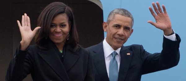 US President Barack Obama (R) and First Lady Michelle Obama (L) US President Barack Obama (R) and First Lady Michelle Obama (L) - Sputnik International