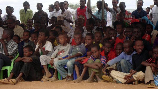Somali refugees at the Dadaab refugee camp in Northern Kenya Somali refugees at the Dadaab refugee camp in Northern Kenya - Sputnik International