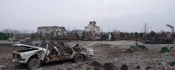The Iversky Convent, located near the Donetsk airport, was destroyed by an artillery attack. - Sputnik International
