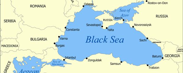 Black Sea map - Sputnik International
