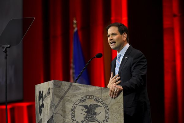 US Senator Florida Marco Rubio (R-FL) speaks during the National Rifle Association's annual meeting in Nashville, Tennessee April 10, 2015 - Sputnik International