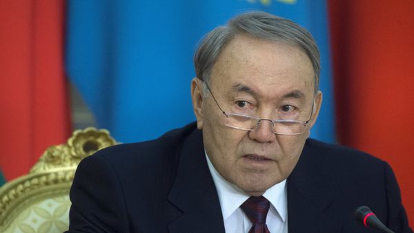 Kazakh President Nursultan Nazarbayev Kazakh President Nursultan Nazarbayev - Sputnik International
