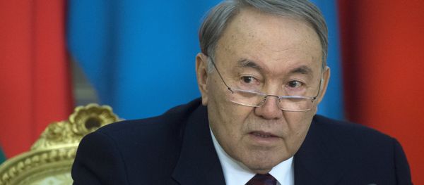 Kazakh President Nursultan Nazarbayev - Sputnik International