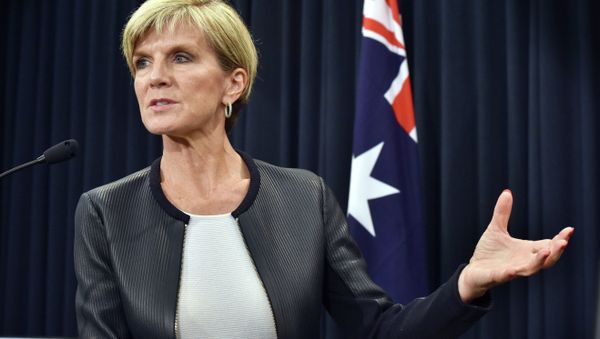 Australian Foreign Minister Julie Bishop Australian Foreign Minister Julie Bishop - Sputnik International