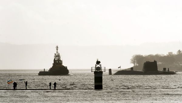 Base at Faslane, in western Scotland - Sputnik International