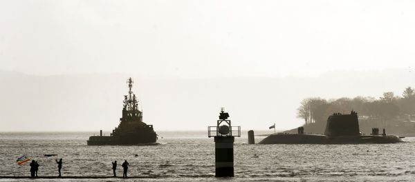 Base at Faslane, in western Scotland Base at Faslane, in western Scotland - Sputnik International