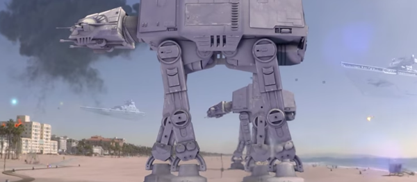 Star Wars Imperial Forces Attack Los Angeles Star Wars Imperial Forces Attack Los Angeles - Sputnik International