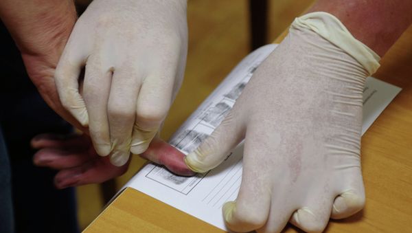 Procedure for taking fingerprints - Sputnik International