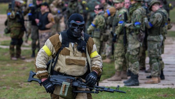 Russia's airsoft enthusiasts take part in a military tactical game - Sputnik International