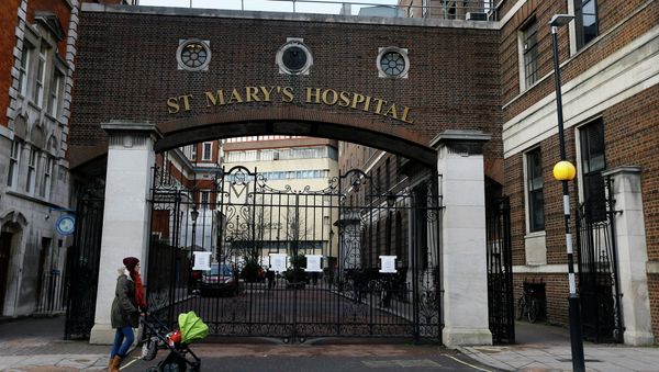 A view of St Mary's Hospital in Paddington, in London A view of St Mary's Hospital in Paddington, in London - Sputnik International